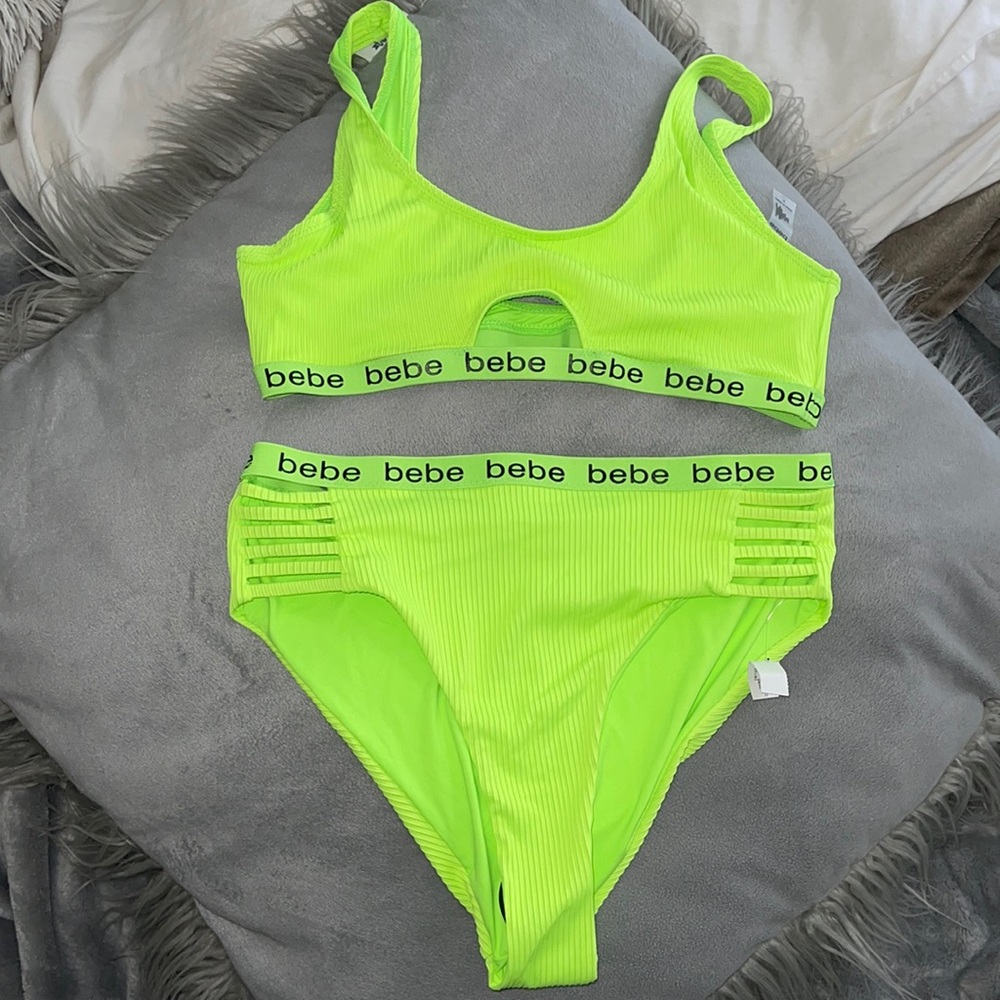 Bebe 2 piece bathing suit